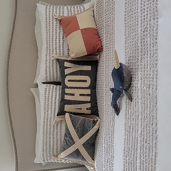 Nautical Pillow | Whiskey Flag - Picture 6 of 9